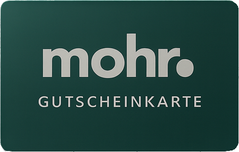 mohr. Gutscheinkarte – geöffnet